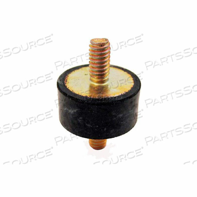 OEM#: 351.1-38-25-3/8-55VIBRATION MOUNT, 2 THREADED STUDS, 1.50 DIA, 1.00H, 3/8-16 THREAD by J.W. Winco