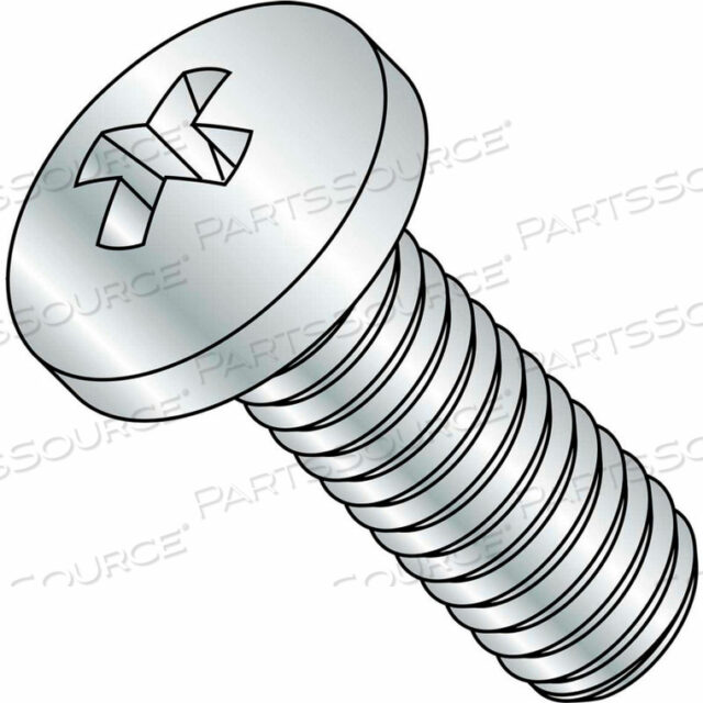 OEM#: M616D7985AM6-1.0X16 DIN 7985 A METRIC PHILLIPS PAN MACHINE SCREW ZINC, PKG OF 700 by Kanebridge Corporation