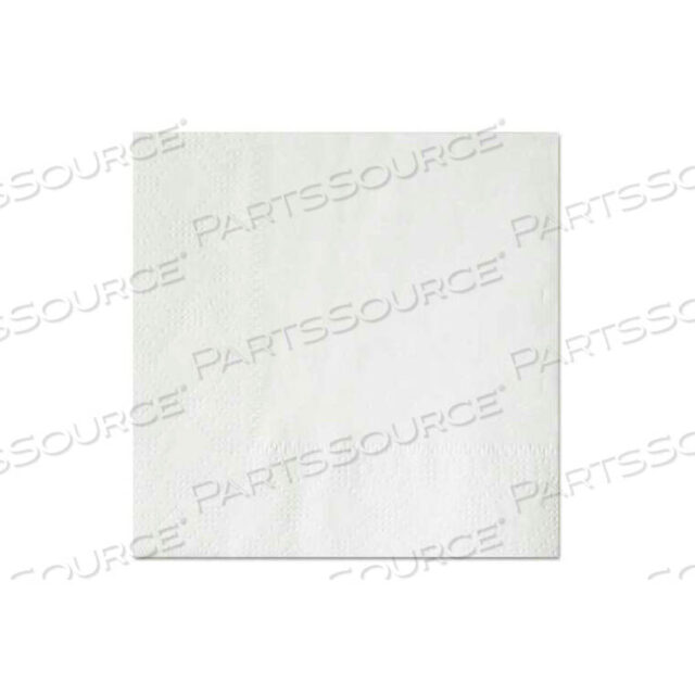 OEM#: BWK 42000HOFFMASTER HFM180300, COCKTAIL NAPKINS, 10W X 10D, WHITE, 1000/CARTON by Boardwalk
