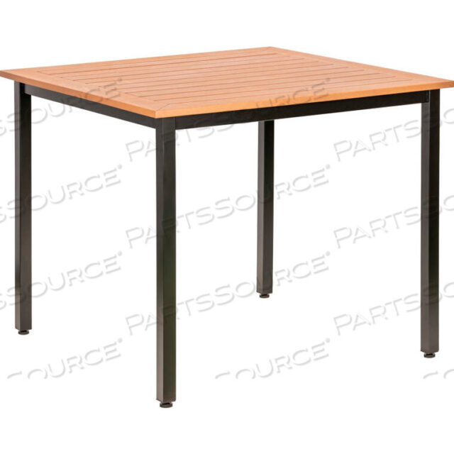 OEM#: LLR42684TEAK OUTDOOR TABLE by Lorell