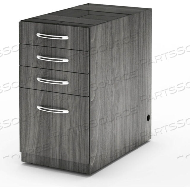 OEM#: APBBF26LGSABERDEEN MOBILE PBBF PEDESTAL KIT FOR DESK 15-1/4W X 26 1/2D X 27-1/2H GRAY STEEL by Safco