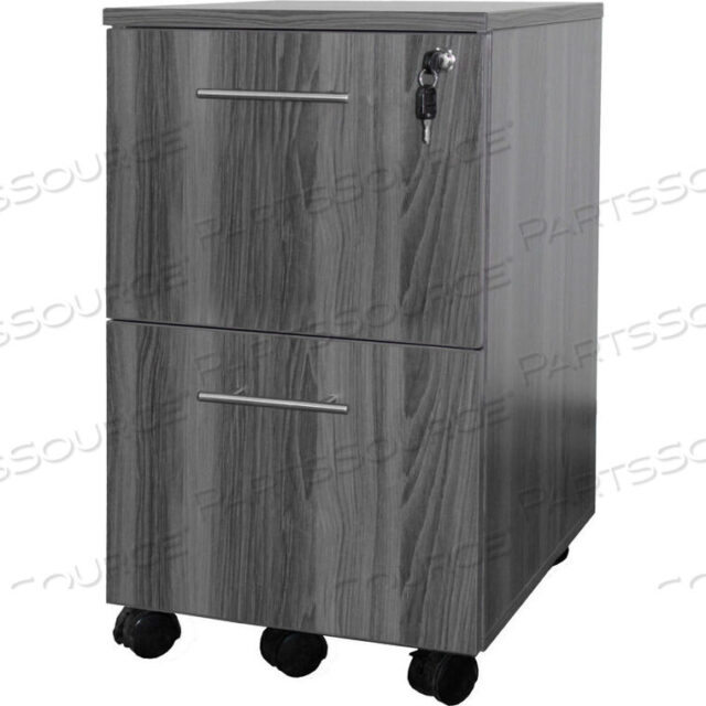 OEM#: MNFFLGSMEDINA SERIES FILE-FILE MOBILE PEDESTAL GRAY STEEL by Safco