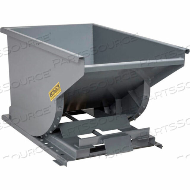 OEM#: 3399BRSELF-DUMPING FORKLIFT HOPPER W/BUMP RELEASE, 1/3 CU. YD., 6000 LBS, GRAY by McCullough Industries, Inc.