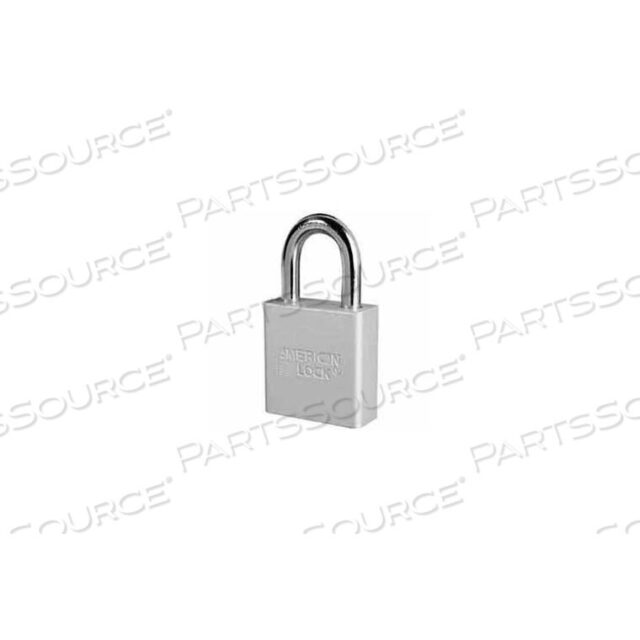 OEM#: A1205CLRAMERICAN LOCK NO. HIGH SECURITY SOLID ALUMINUM PADLOCK 5 PIN CYLINDERS - SILVER by Master Lock