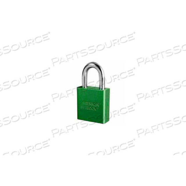 OEM#: A1265GRNAMERICAN LOCK NO. HIGH SECURITY SOLID ALUMINUM PADLOCK 6 PIN CYLINDERS - GREEN by Master Lock