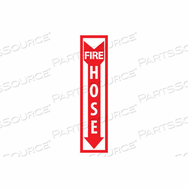 OEM#: FHP8PFIRE SAFETY SIGN - FIRE HOSE - VINYL by National Marker Company