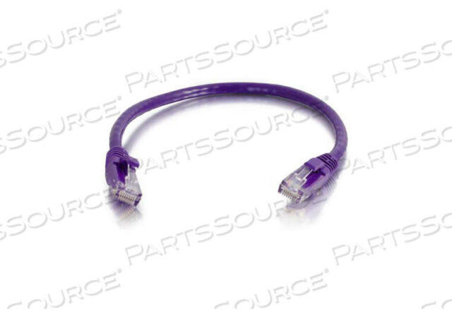 OEM#: 3135735FT 24 AWG CAT6 SNAGLESS UNSHIELDED ETHERNET NETWORK PATCH CABLE - PURPLE by Legrand AV (C2G)