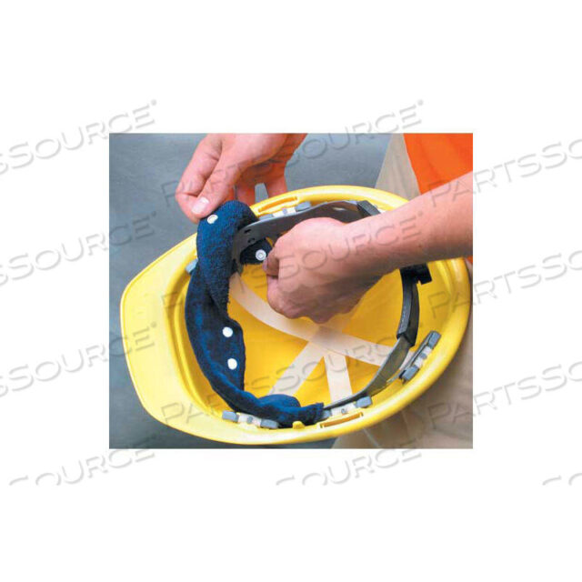 OEM#: 870B100-01MIRACOOL SNAP-ON HARD HAT SWEATBANDS NAVY by Occunomix