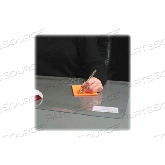 OEM#: 39652CLEAR DESK PAD, PVC, 24W X 19D by Lorell