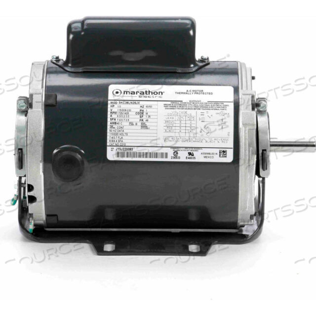 OEM#: C210GENERAL PURPOSE SINGLE PHASE ODP MOTOR, 1/3 HP, 1725 RPM, 115/208-230V, ODP by Marathon Motors