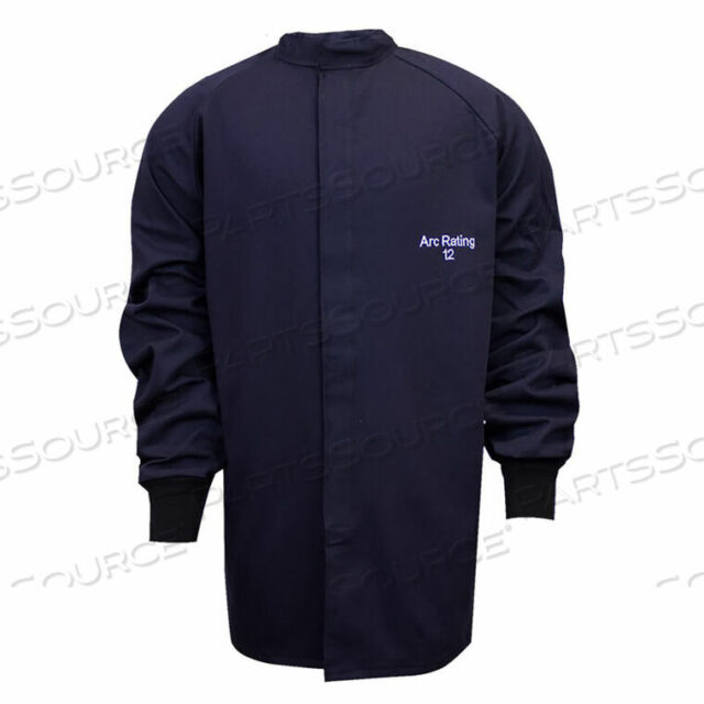 OEM#: C04UP032X32ARCGUARD 12 CAL ULTRASOFT ARC FLASH COAT, 2XL, NAVY, C04UP032XL32 by National Safety Apparel