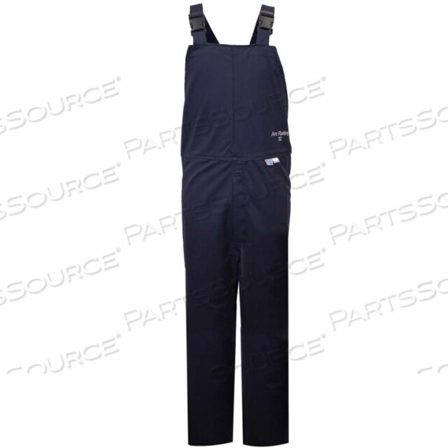 OEM#: C45UPLG32ARCGUARD 12 CAL FLAME RESISTANT ULTRASOFT BIB OVERALL, L, NAVY by National Safety Apparel