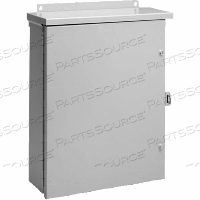 OEM#: A42R3012HCRHINGED COVER, MEDIUM, TYPE 3R, 42.00X30.00X12.00, GALVANIZED/PAINT by Hoffman