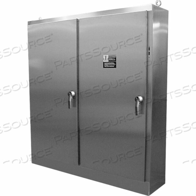 OEM#: A84XM3EW18SSN4HEAVY DUTY SS FREE STAND ENCL, 3 DOORS, 84.12X118.75X18.12 by Hoffman