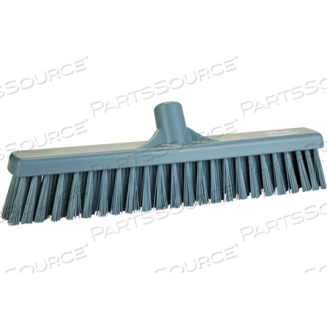 OEM#: 317488VIKAN 16 COMBO PUSH BROOM- SOFT/STIFF, GRAY by Vikan