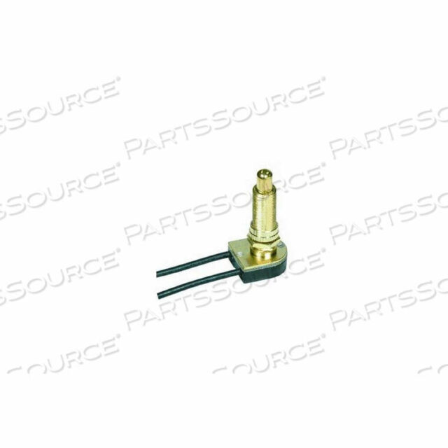 OEM#: 80-1367ON-OFF METAL PUSH SWITCH 1-1/8-IN. BUSHING BRASS FINISH by Satco