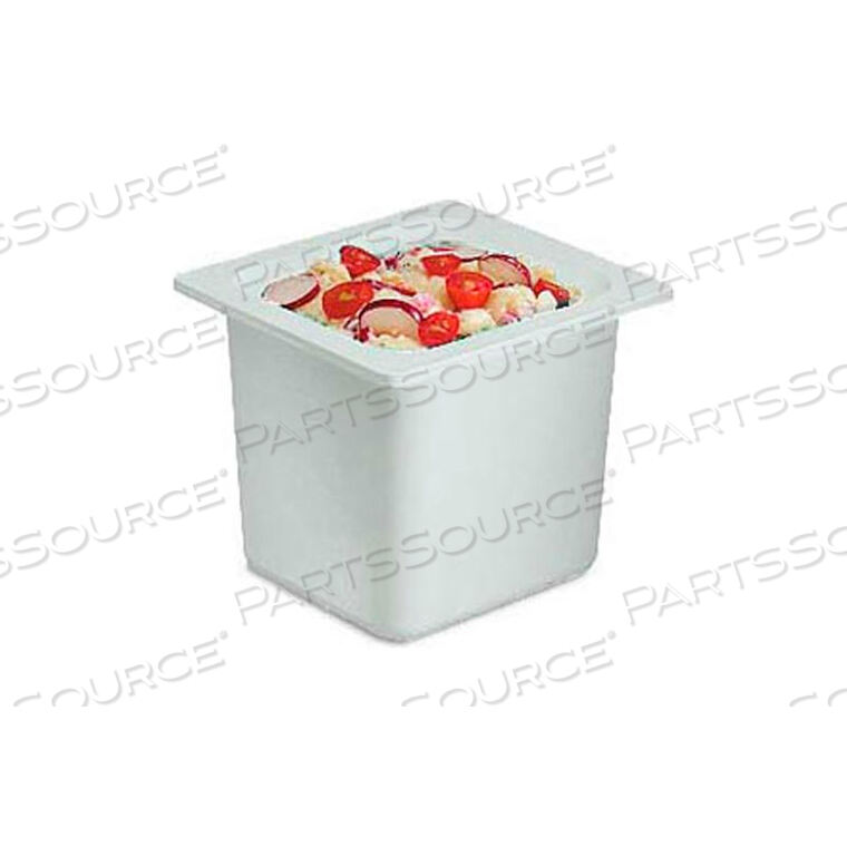 OEM#: CI7001WHCHILL-IT - 1/6 FOOD PAN - WHITE by San Jamar