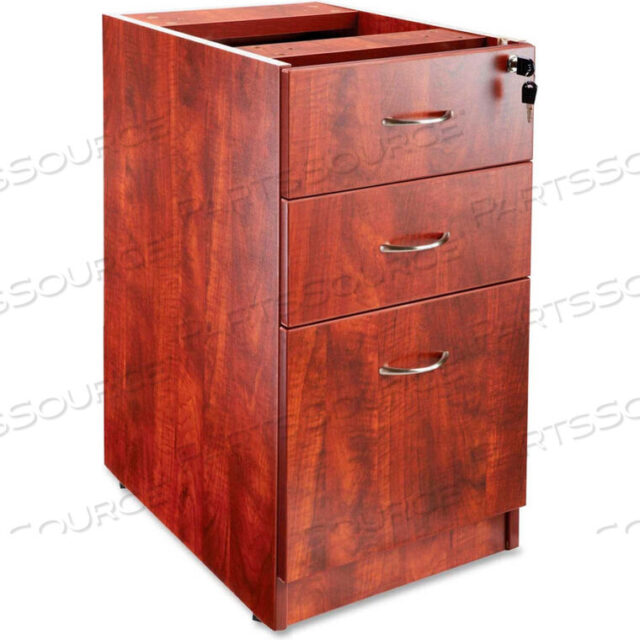OEM#: LLR69604PEDESTAL - 16W X 22D X 28-1/4H - CHERRY - ESSENTIALS SERIES by Lorell