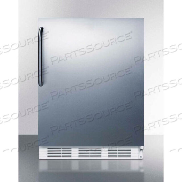OEM#: CT661WCSSADAADA COMPLIANT BUILT-IN UNDERCOUNTER REFRIGERATOR-FREEZER, 5.1 CU. FT, 24W by Summit Appliance (Div. of Felix Storch, Inc.)