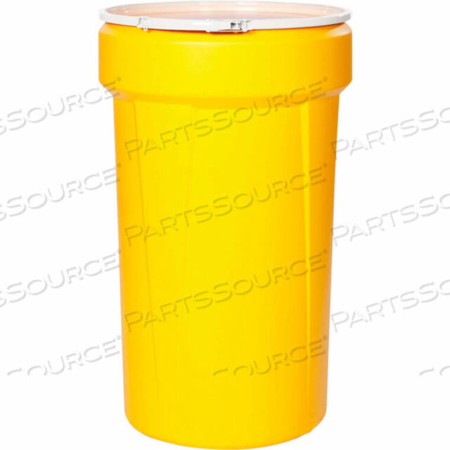 OEM#: A55DRUM55 GALLON OPEN HEAD TAPERED LAB PACK DRUM WITH LEVER RING - POLYETHYLENE by SpillTech