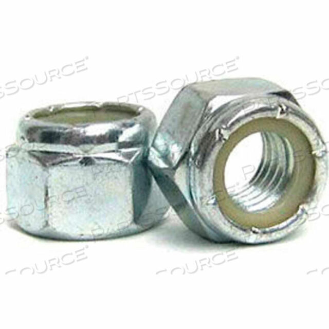 OEM#: AAV06M6 X 1.0 - NYLON INSERT LOCK NUT - 304 STAINLESS STEEL - DIN 985 - PKG OF 100 by Titan Fasteners