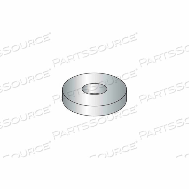 OEM#: AZA040321/4 X 1 FENDER WASHER - .285 I.D. - .047/.08 THICK - STEEL - ZINC PLATED - GRADE 2 - PKG OF 100 by Titan Fasteners