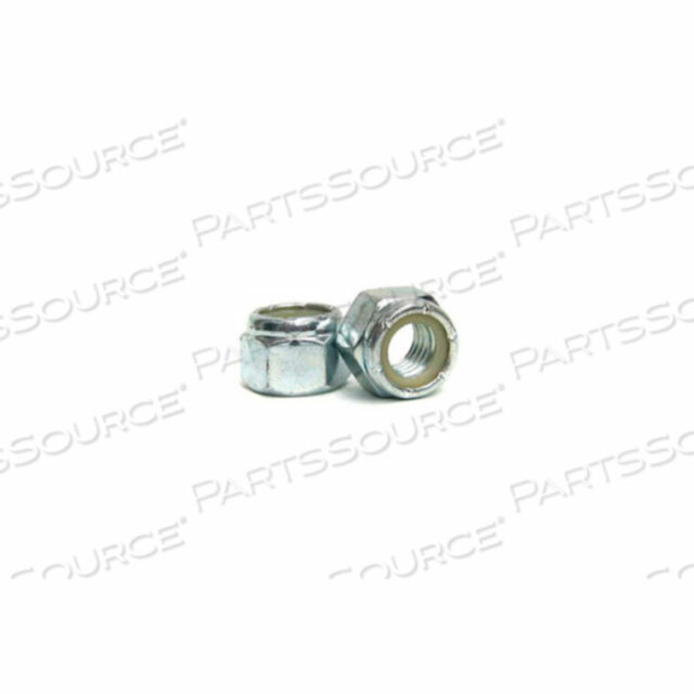 OEM#: BRC06M6 X 1.0 NYLON INSERT LOCK NUT - STEEL - ZINC - DIN 125B - CLASS 8.8 - PKG OF 100 by Titan Fasteners