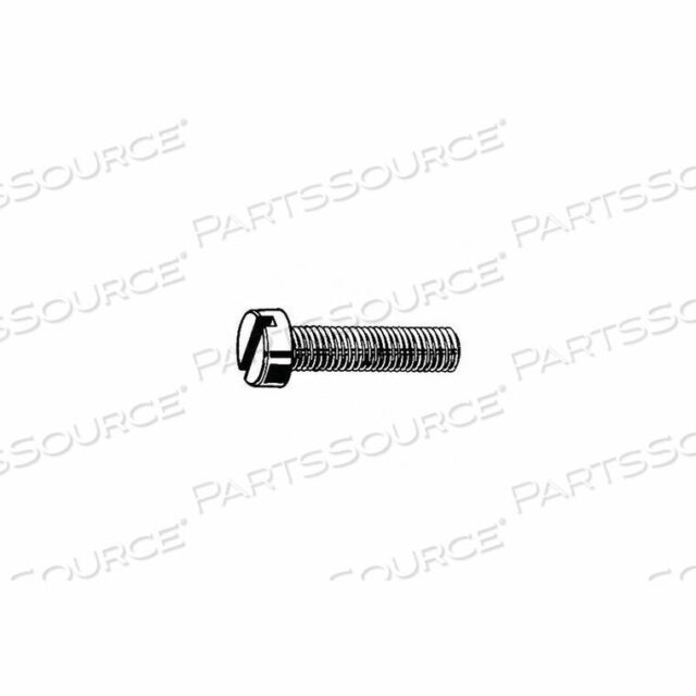 OEM#: CGC03010M3 X 0.5 X 10MM CHEESE HEAD MACHINE SCREW - STEEL - ZINC - DIN 125B - PKG OF 100 by Titan Fasteners