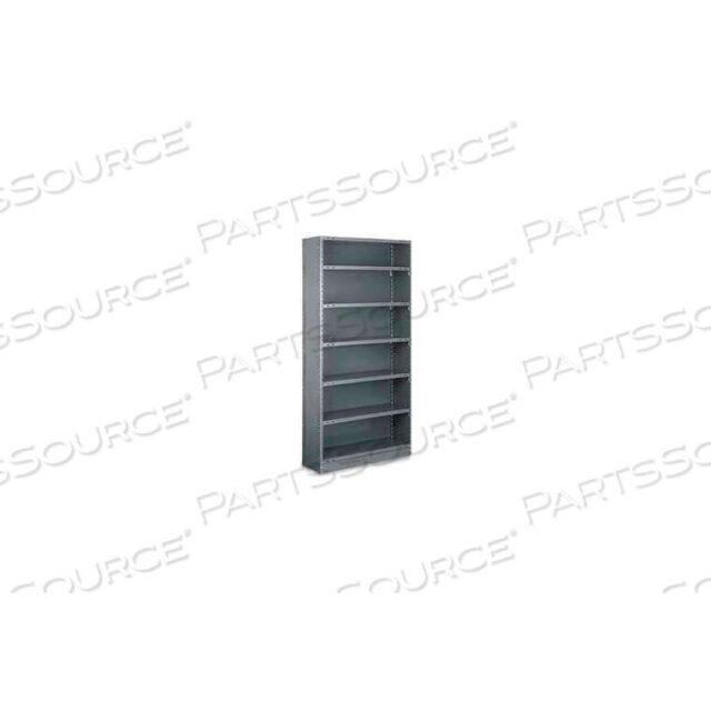 OEM#: CSB73-1848-5-DARK GRAYBOXER CLOSED STARTER, CSB73-1848-5, 48W X 18D X 73H, 5 SHELVES, 20 GA, DARK GRAY by Tri-Boro Shelving