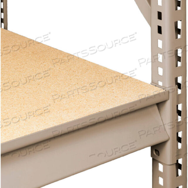 OEM#: BU-9624P-SNDEXTRA SHELF LEVEL FOR BULK STORAGE RACK - 96W X 24D - WOOD DECK - SAND by Tennsco Corp.