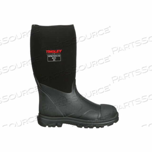 OEM#: 87251.10BADGER NEOPRENE BOOTS, STEEL TOE, UPPER RUBBER SOLE, STEEL SHANK, 15H, BLK, SIZE 10 by Tingley Rubber