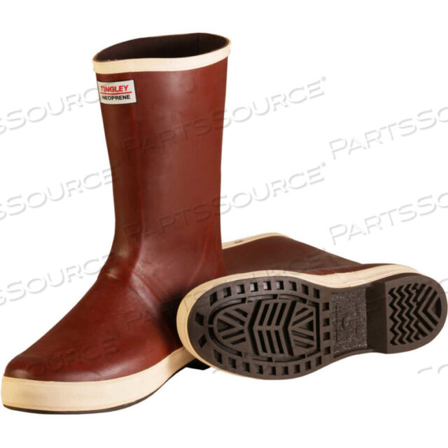 OEM#: MB920B.09MB920B DIPPED NEOPRENE SNUGLEG BOOTS, BRICK RED/BROWN, SIZE 9 by Tingley Rubber