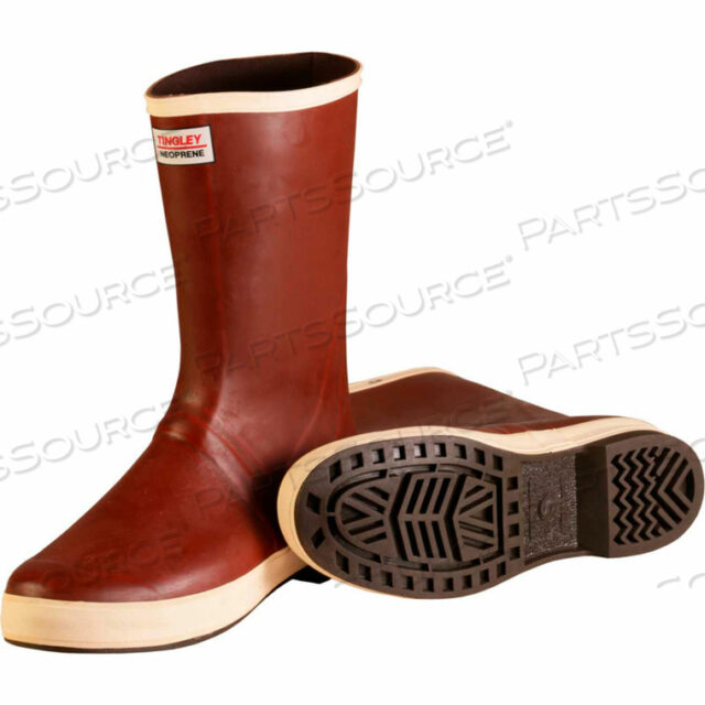 OEM#: MB920B.12MB920B DIPPED NEOPRENE SNUGLEG BOOTS, BRICK RED/BROWN, SIZE 12 by Tingley Rubber