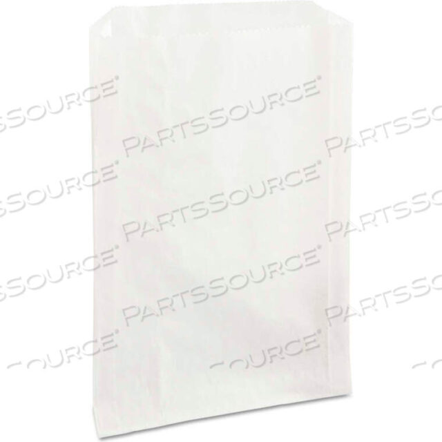 OEM#: 300422GREASE-RESISTANT BAGS 6-1/2 X 1 X 8 WHITE - 2000 PACK by United Stationers Supply