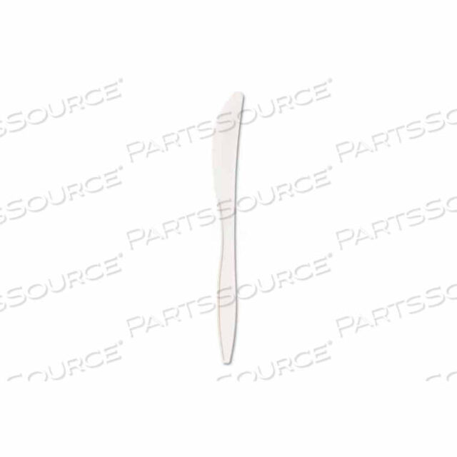 OEM#: MWPPKNKNIVES, POLYPROPYLENE, WHITE, 1000/CARTON by Boardwalk