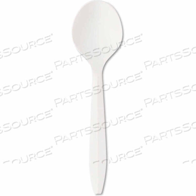 OEM#: MWPPSSSOUP SPOONS, POLYPROPYLENE, WHITE, 1000/CARTON by Boardwalk