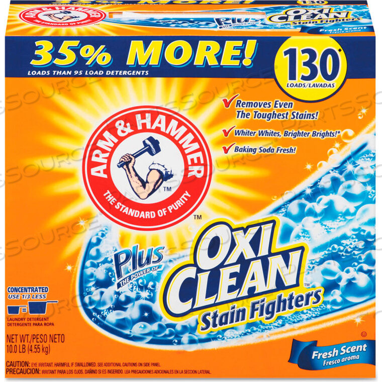 OEM#: 33200-06510POWER OF OXICLEAN DETERGENT POWDER, 9.92 LB. BOX, 3 BOXES - 3320000108 by Arm And Hammer