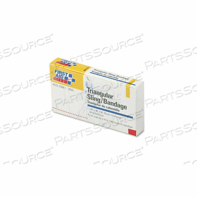 OEM#: AN-5071FIRST-AID REFILL SLING/TOURNIQUET TRIANGULAR BANDAGES, 40 X 40 X 56, 10/PACK by First Aid Only
