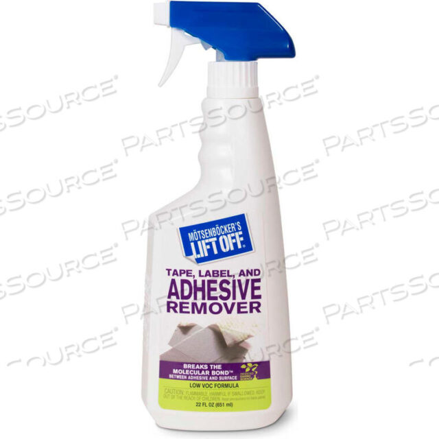 OEM#: MOT40701CTLIFT OFF ADHESIVE/GREASE STAIN REMOVER, 22 OZ. TRIGGER SPRAY BOTTLE, 6 BOTTLES - 40701 by United Stationers Supply