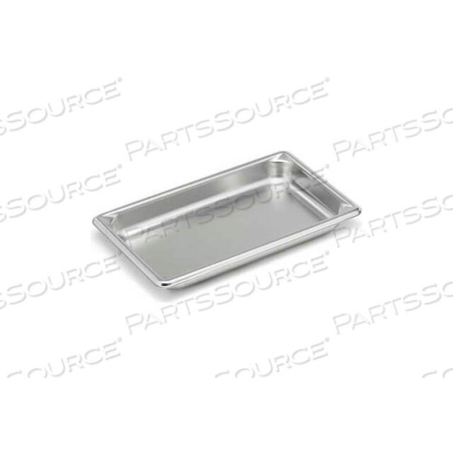 OEM#: 30412SUPER PAN V STAINLESS STEAM TABLE PAN, 1-1/4 DEPTH, 1/4 SIZE by Vollrath