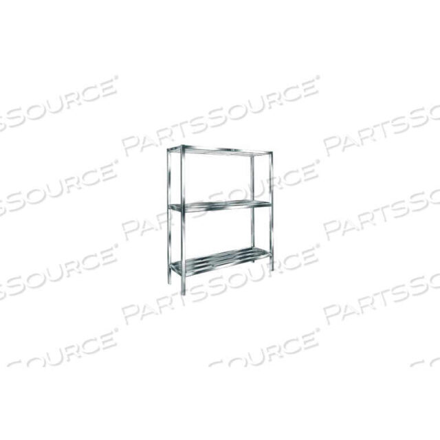OEM#: ALSTB-60-324COOLER & BACKROOM SHELVING, T-BAR STYLE, 24 X 60, 3 SHELVES by Winholt