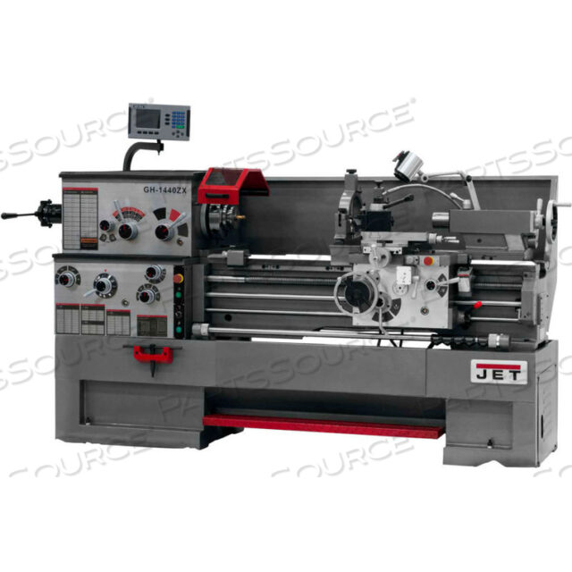 OEM#: 321441GH-1440ZX LARGE SPINDLE BORE LATHE W/NEWALL DP700 DRO & COLLET CLOSER, 7-1/2 HP by Jet