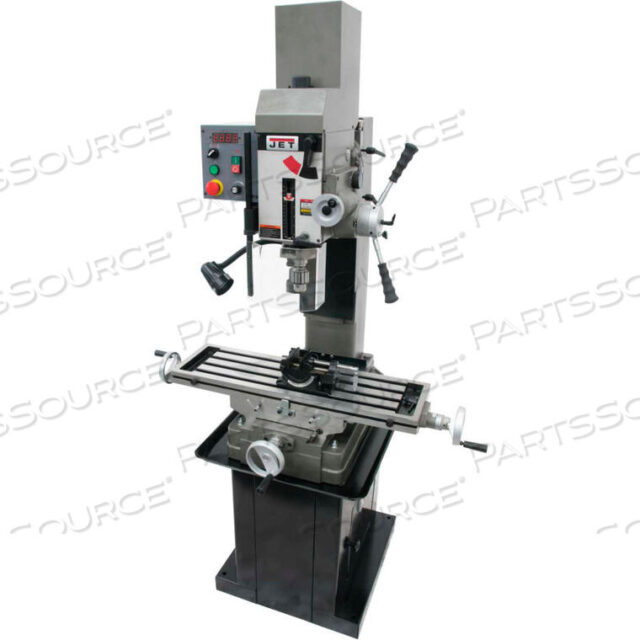 OEM#: 351156JET JMD-45VSPFT VAR. SPEED GEARED HEAD SQUARE COLUMN MILL DRILL, POWER DOWNFEED, DP500 by Jet
