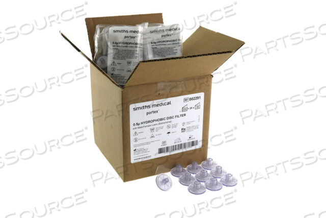 OEM#: 002291HYDROPHOBIC DISC FILTER, MALE LUER X FEMALE LUER, 0.8 UM, GREEN by Smiths Medical