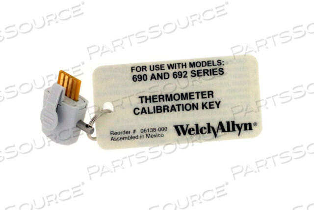 OEM#: 06138-000CALIBRATION KEY by Welch Allyn Inc.