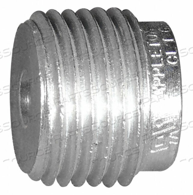 OEM#: RB300-150BUSHING, EXPLOSION-PROOF REDUCING, THREADED NPT, MALLEABLE IRON, ZINC ELECTROPLATE, 3 IN. TO 1.5 IN. by Appleton Electric
