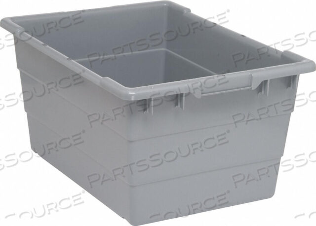 OEM#: TUB2417-12GYG2984 CROSS-STACKING TOTE 12 IN H 23-3/4 IN L by Quantum Storage Systems