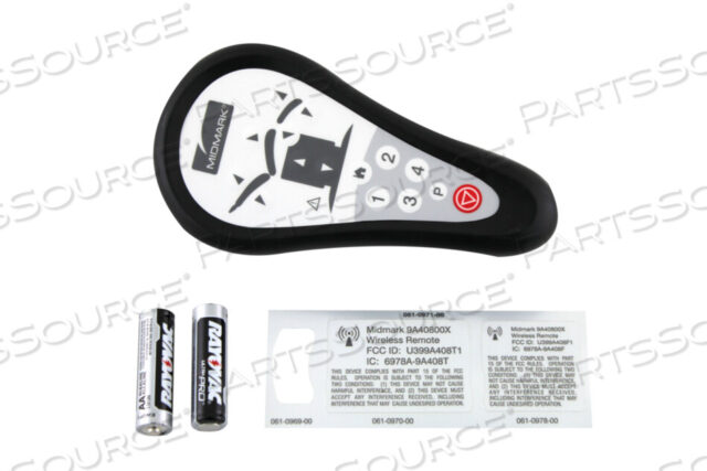 OEM#: 002-1076-01HAND CONTROL KIT by Midmark Corp.