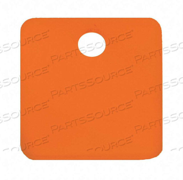 OEM#: 43003BLANK TAG SQUARE ORANGE PK5 by C.H. Hanson