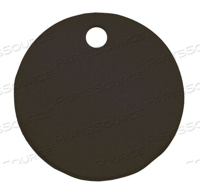 OEM#: 43010BLANK TAG ROUND BLACK PK5 by C.H. Hanson